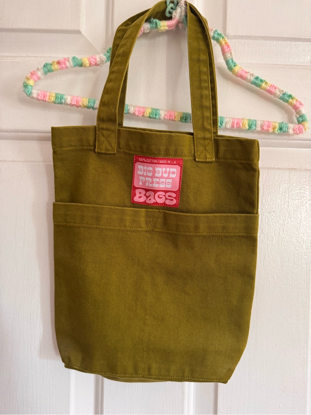 Big Bud Press Olive Mini Tote - Picture 2 of 7